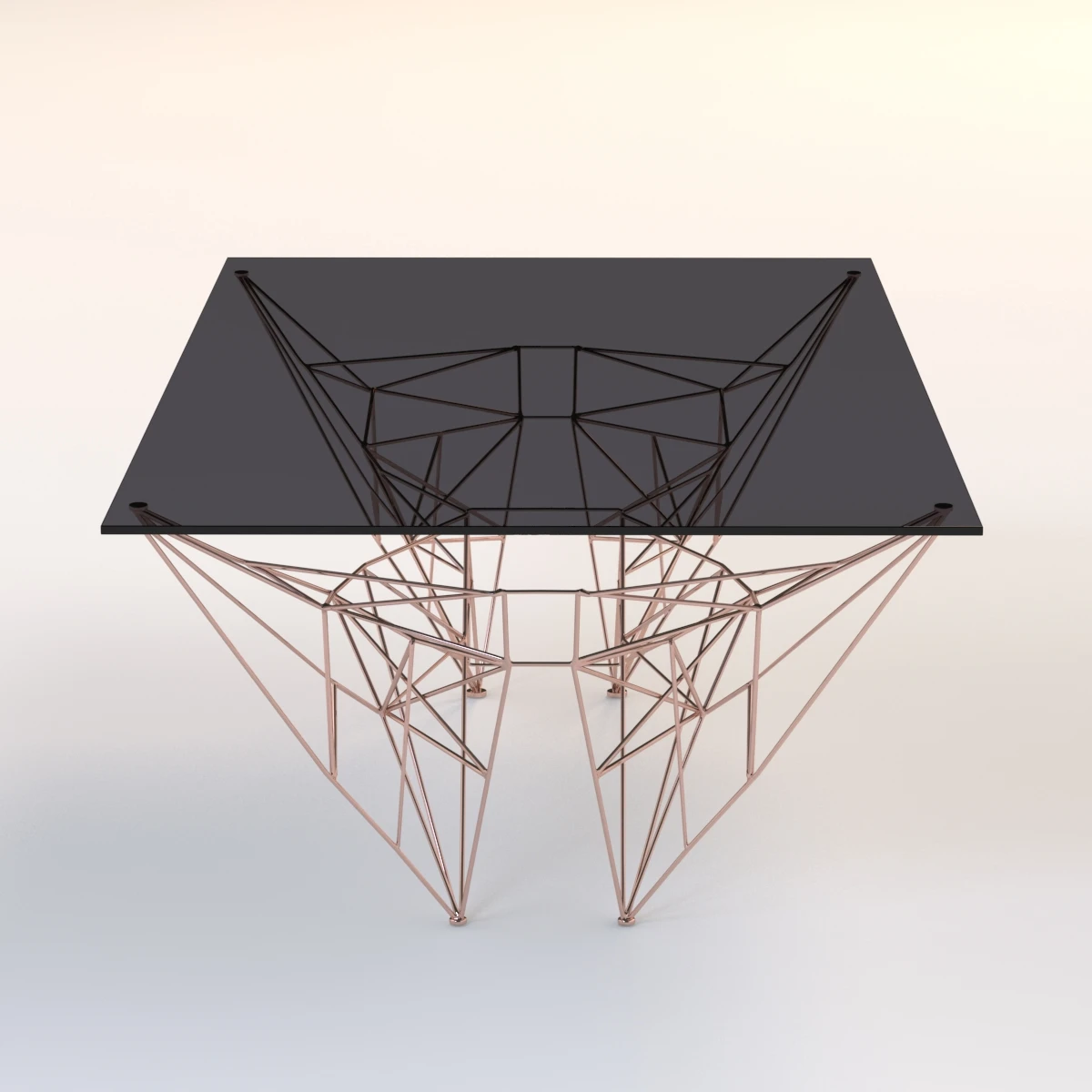 Tom Dixon Pylon Coffee Table 3D Model_06