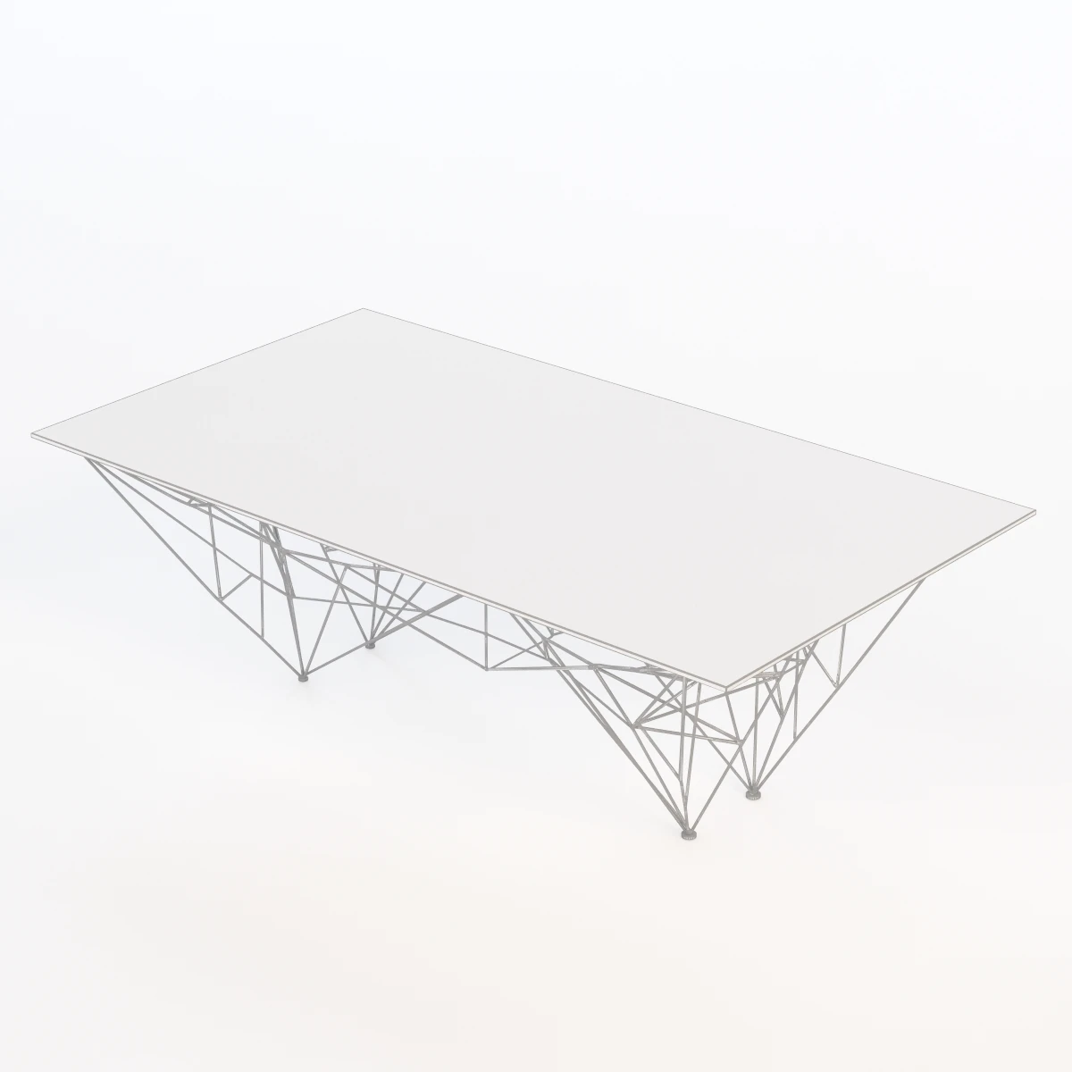 Tom Dixon Pylon Coffee Table 3D Model_05