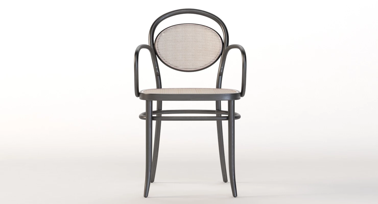 Ton Armchair 20 Bentwood Restaurant Armchair 3D Model_014