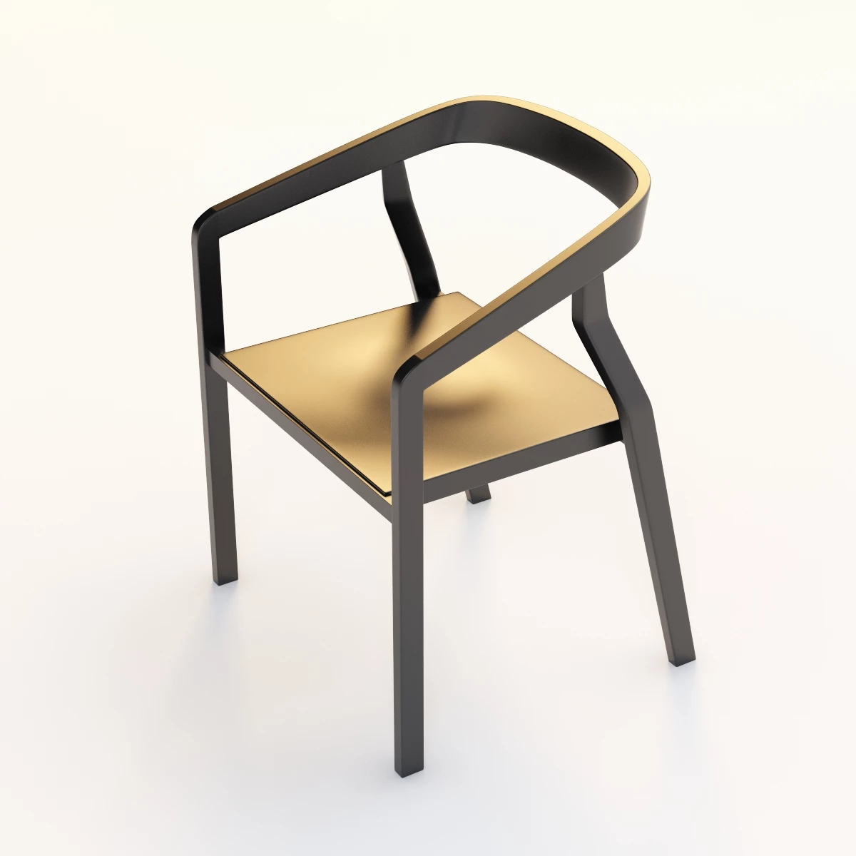 Ton Chair One 3D Model_09