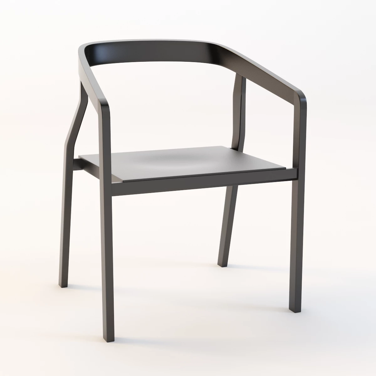 Ton Chair One 3D Model_01