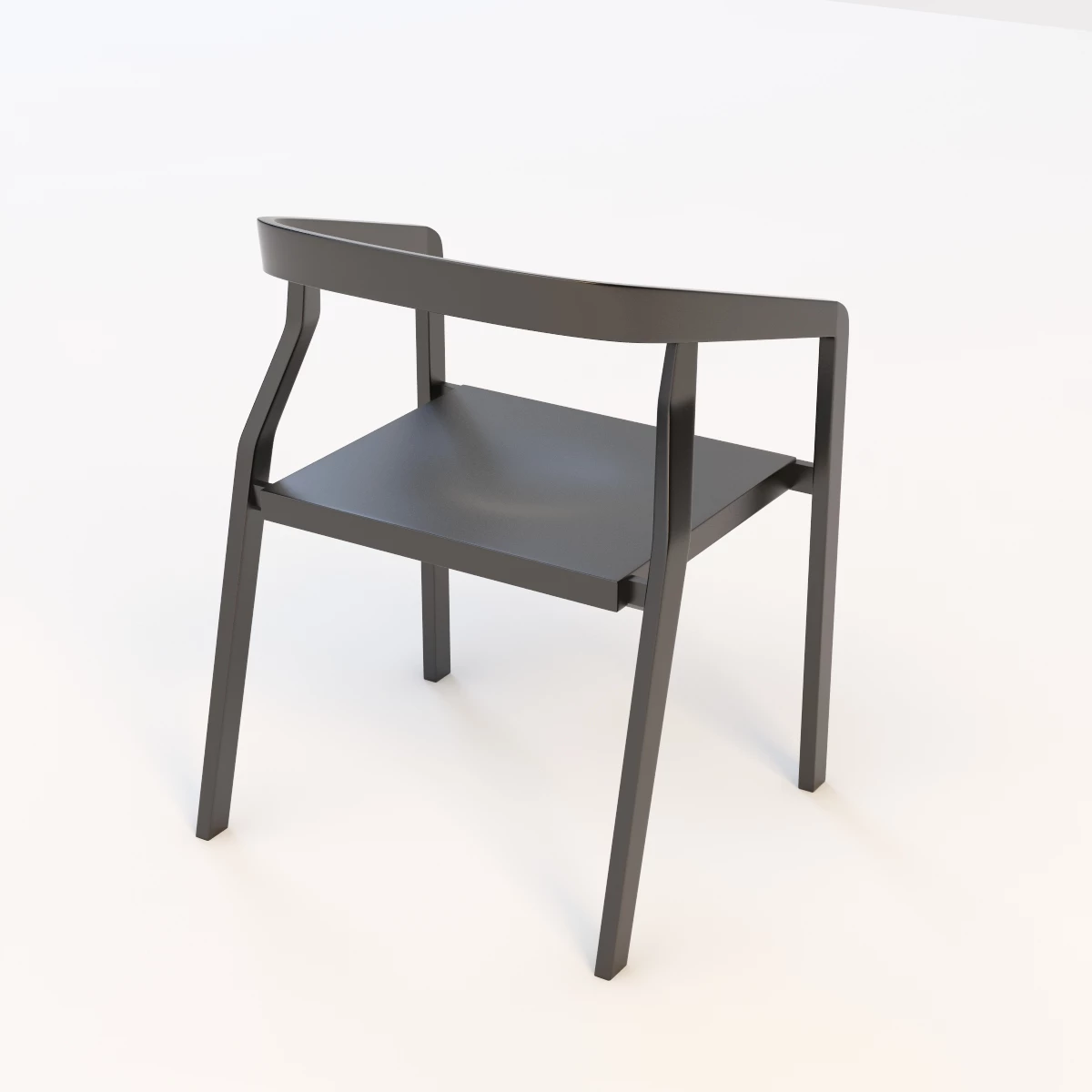 Ton Chair One 3D Model_06