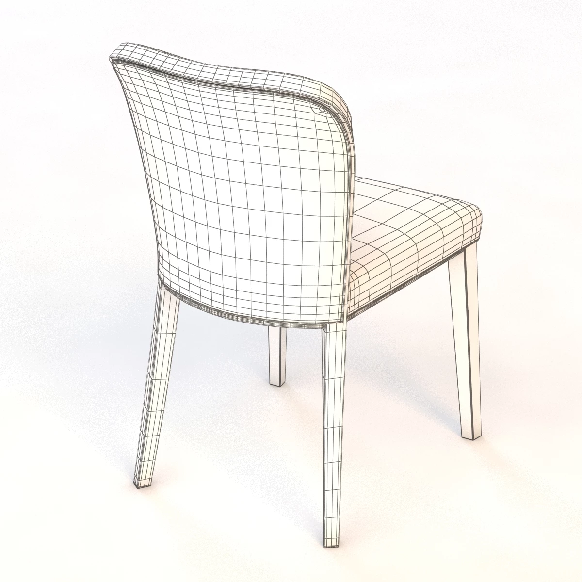 Uffe Tria Side Chair 3D Model_07