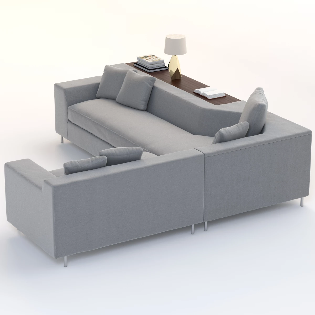 Vioski Shea Sectional Sofa 3D Model_05