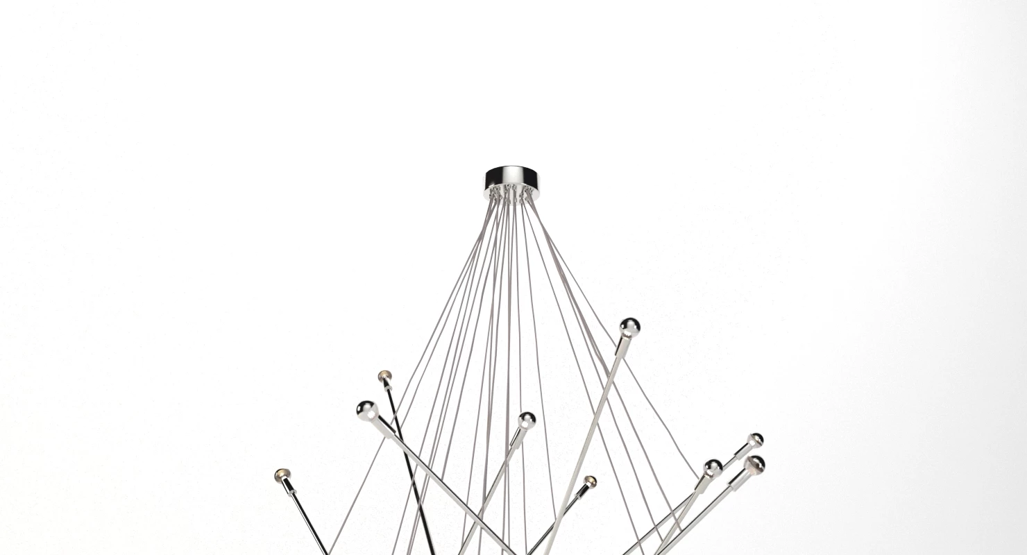 Zuo Modern Belief Chandelier 3D Model_03