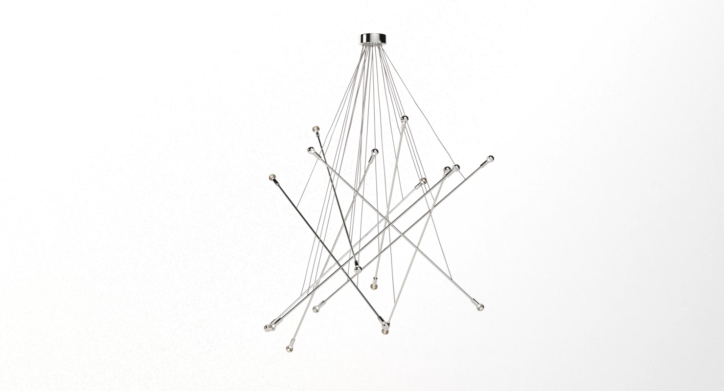 Zuo Modern Belief Chandelier 3D Model_010