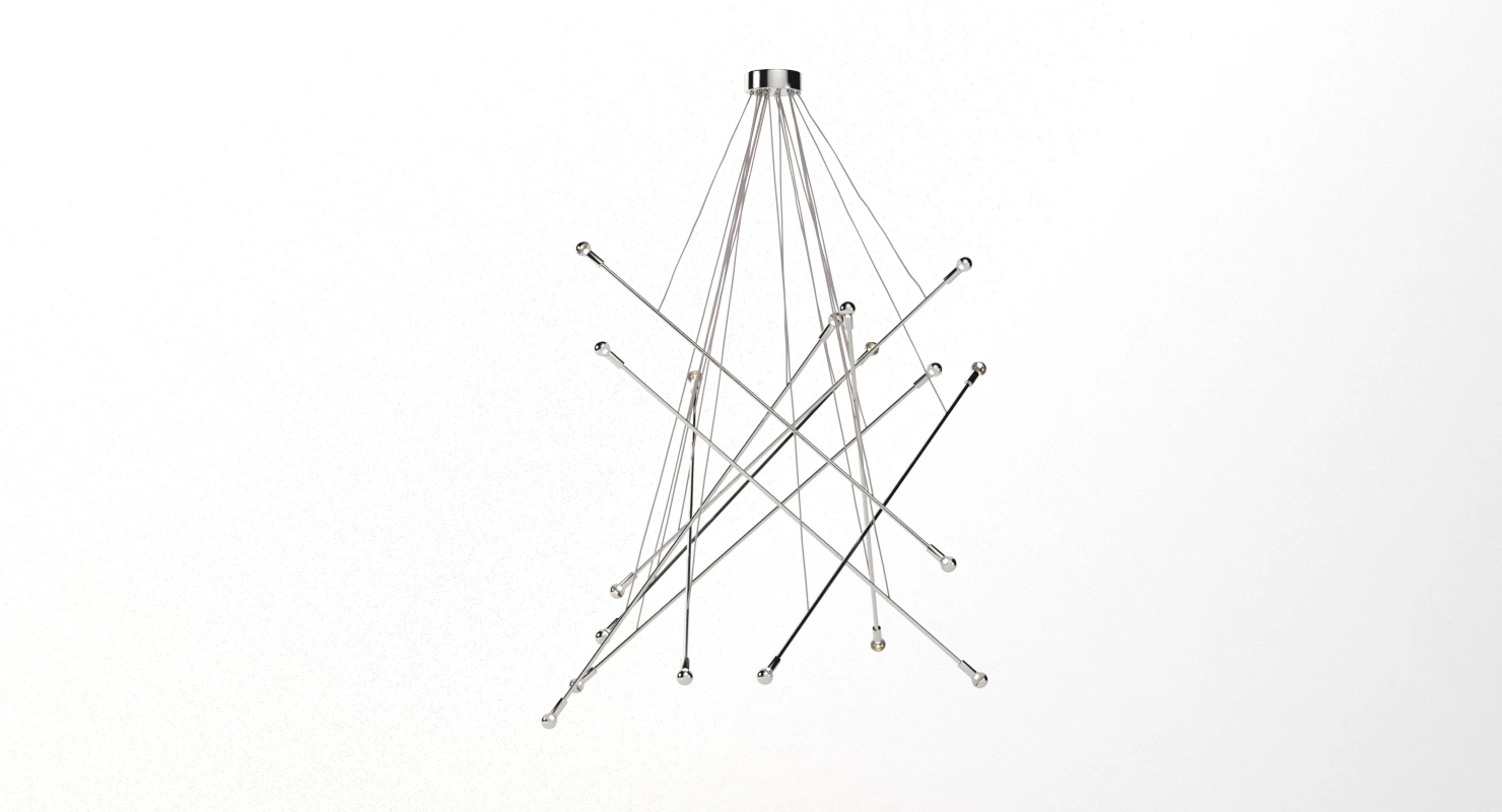 Zuo Modern Belief Chandelier 3D Model_05