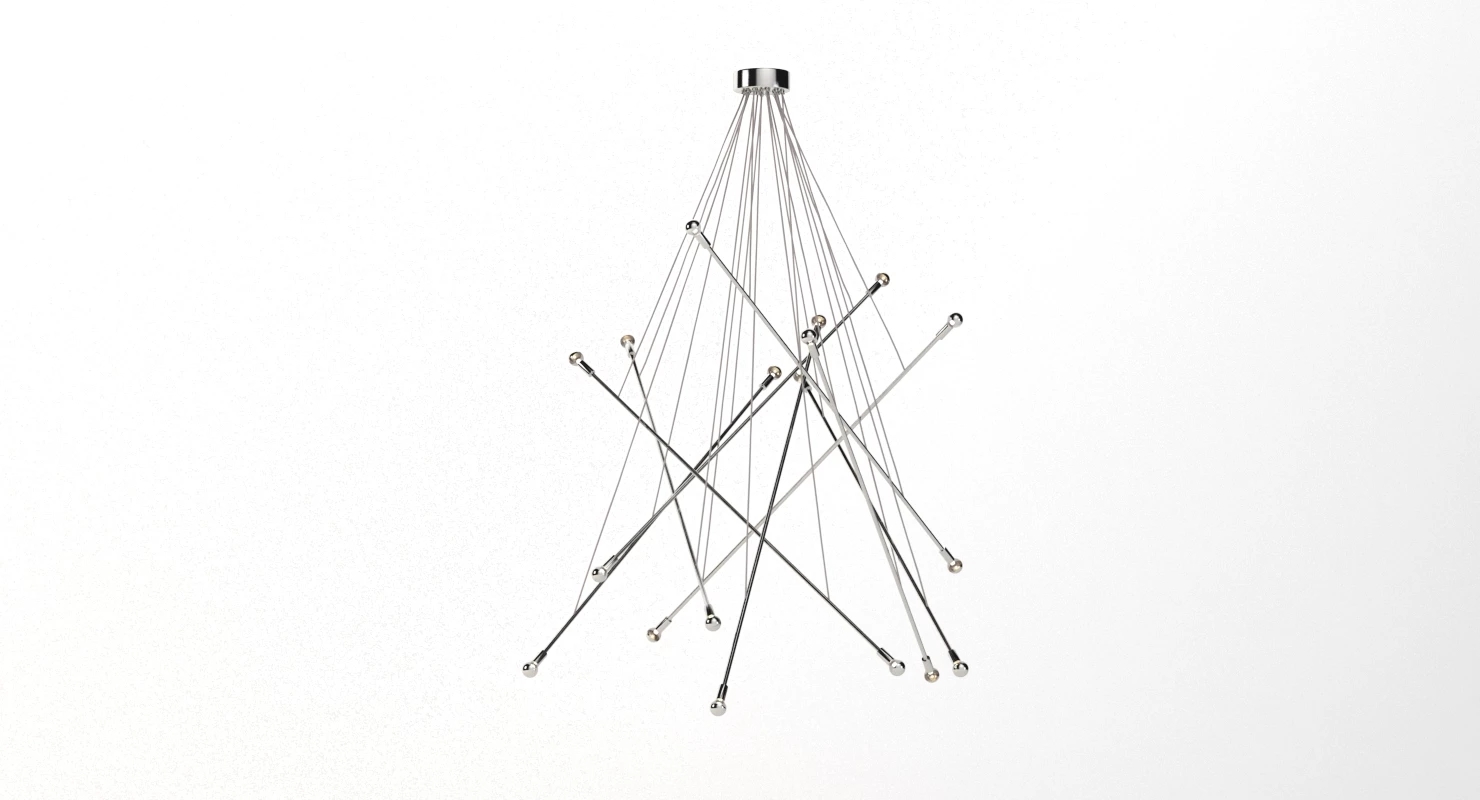 Zuo Modern Belief Chandelier 3D Model_06