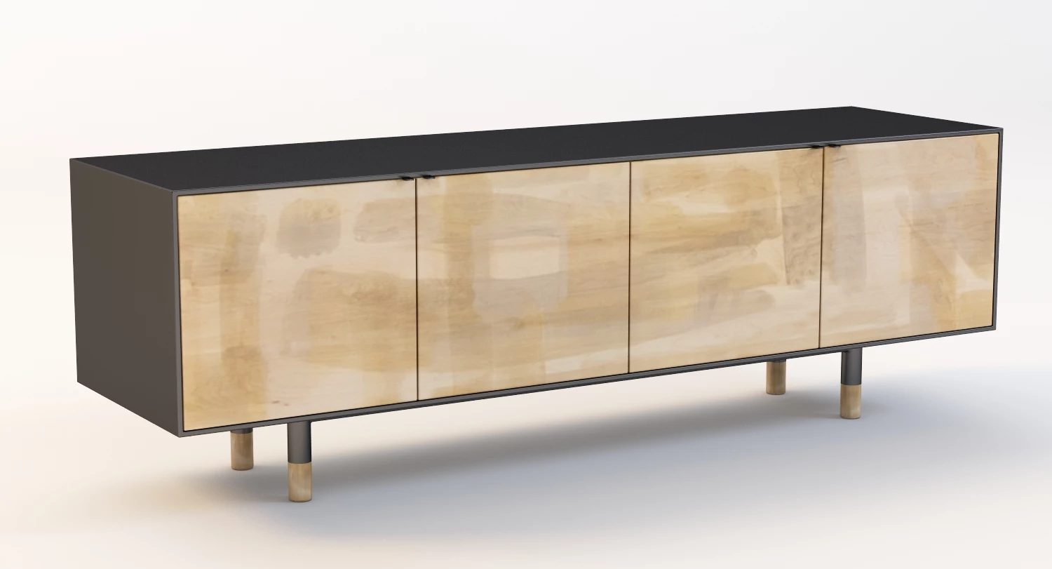 Painted Credenza Jeff Martin Joinery 3D Model_09