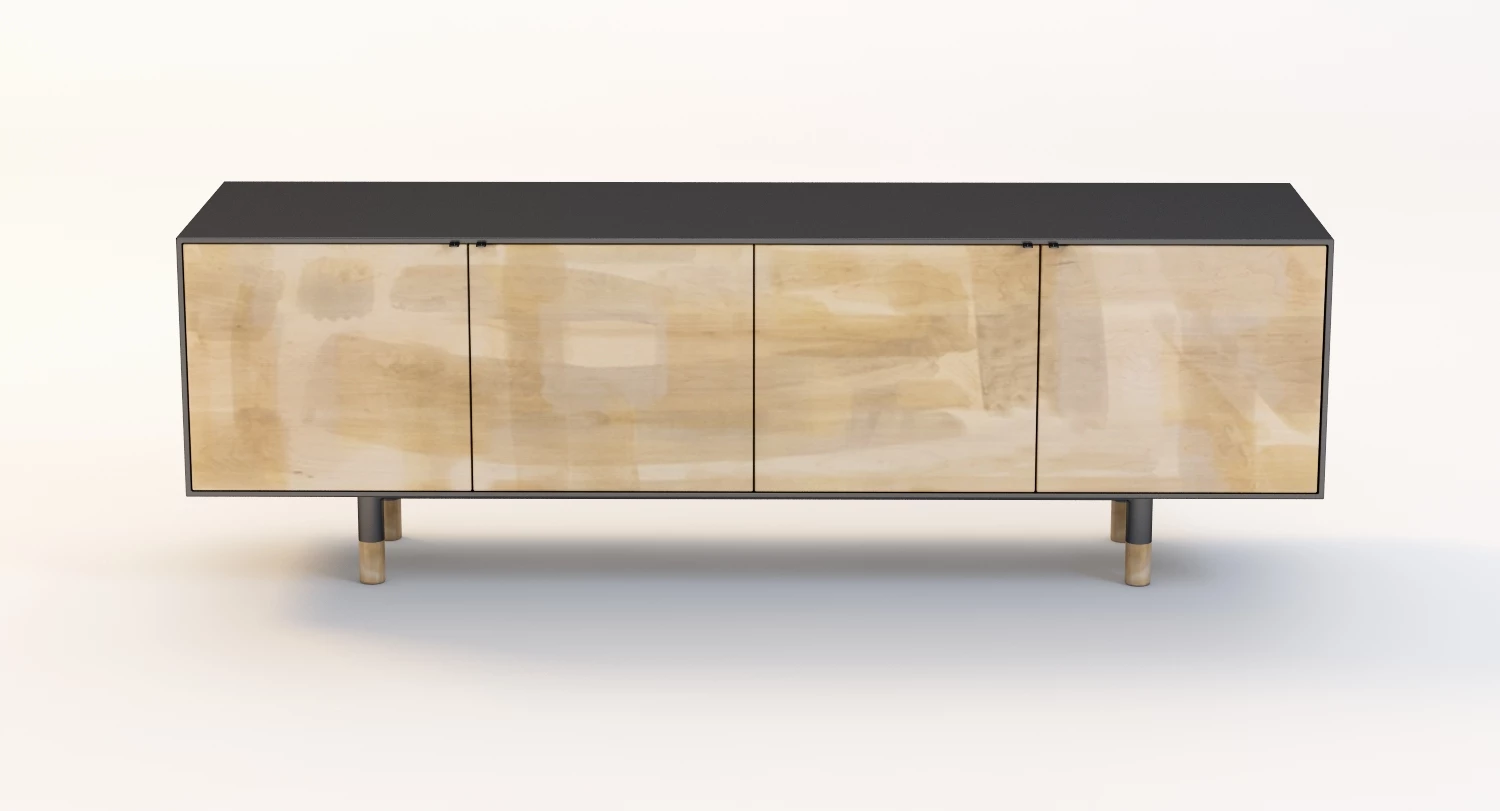 Painted Credenza Jeff Martin Joinery 3D Model_01