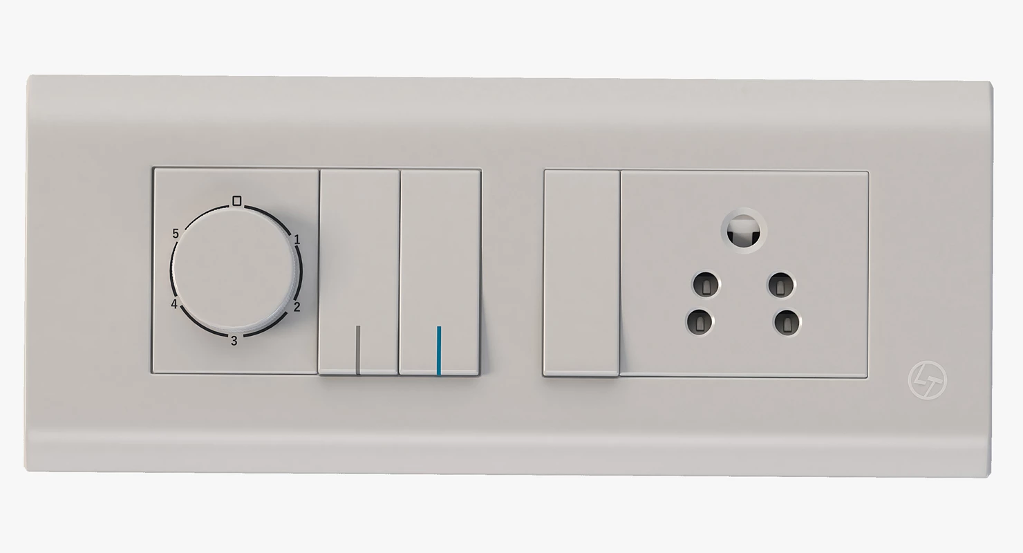 Modular Range Oris Switches And Sockets Set 3D Model_03