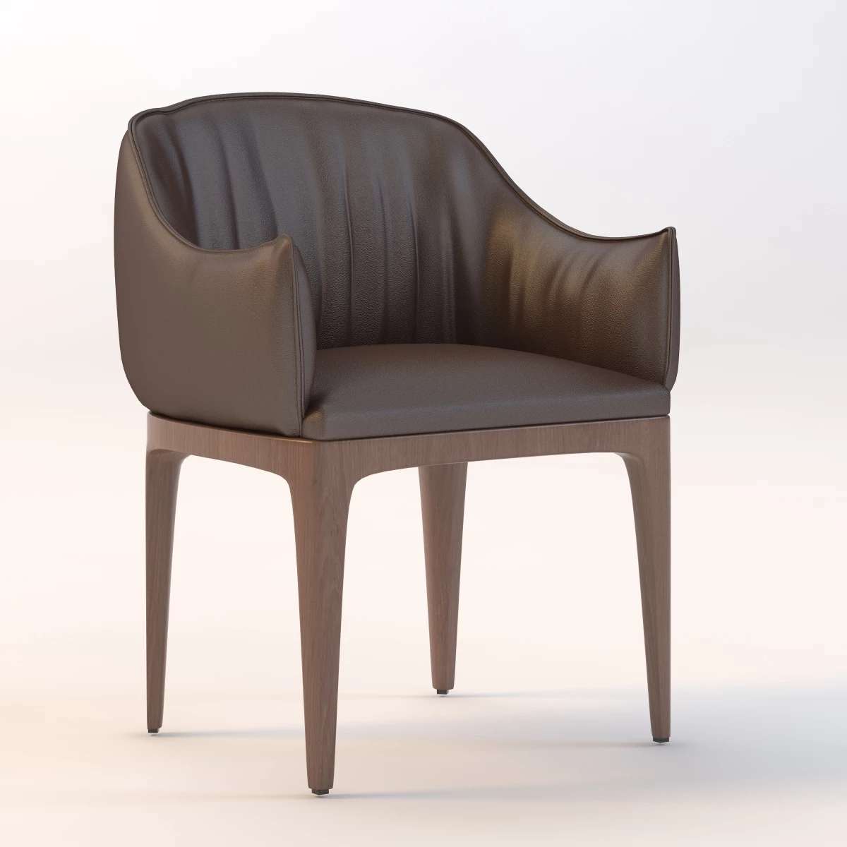 Blossom Armchair 3D Model_01