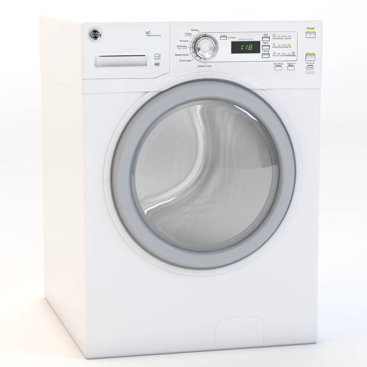 Frontload Washer 3D Model_01