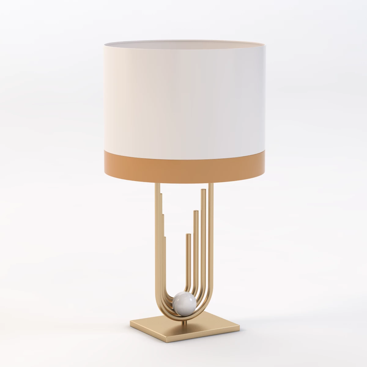 Wings Table Lamp Losh Design 3D Model_01