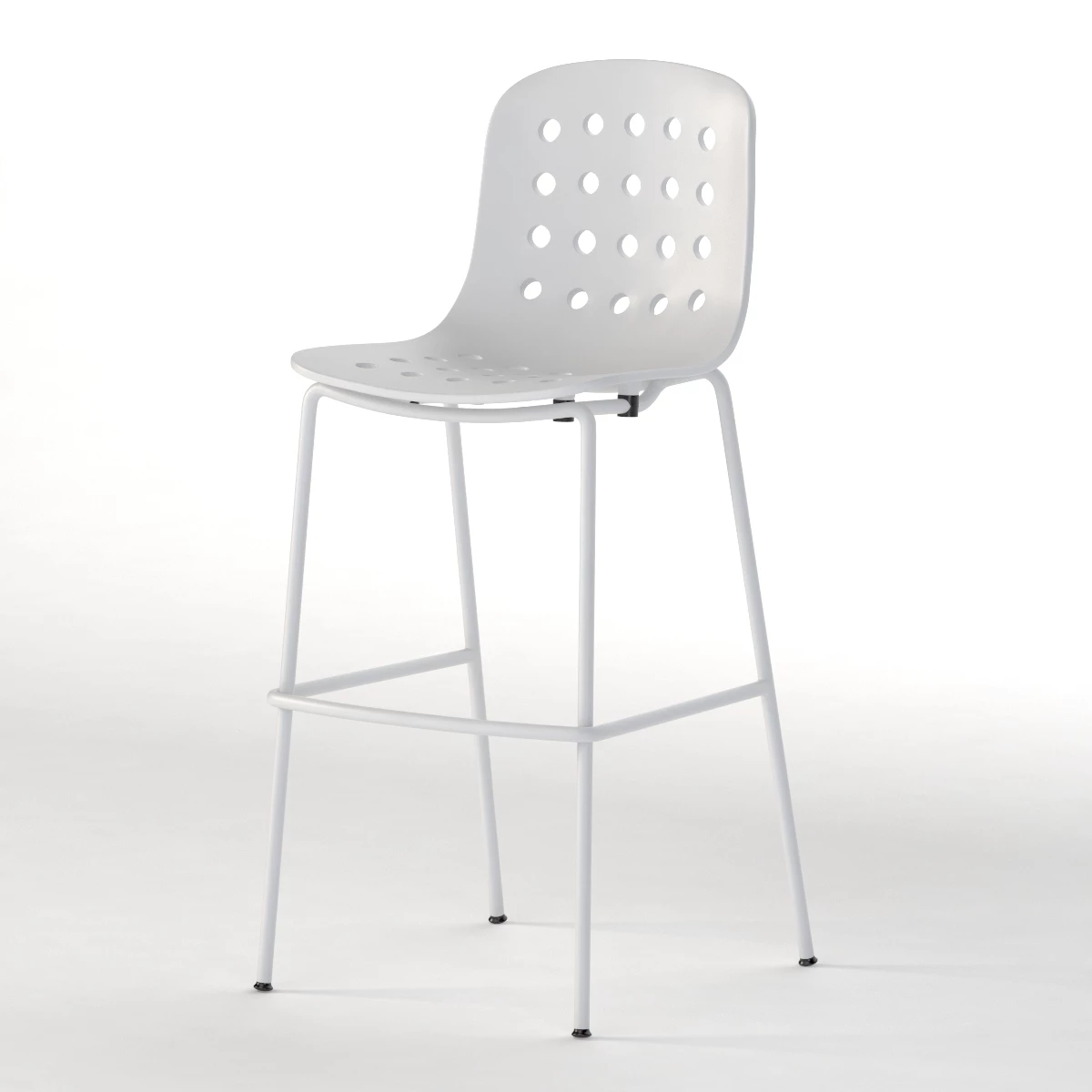 Kubikoff Holi Plastic Chair by Simone Viola 3D Model_05