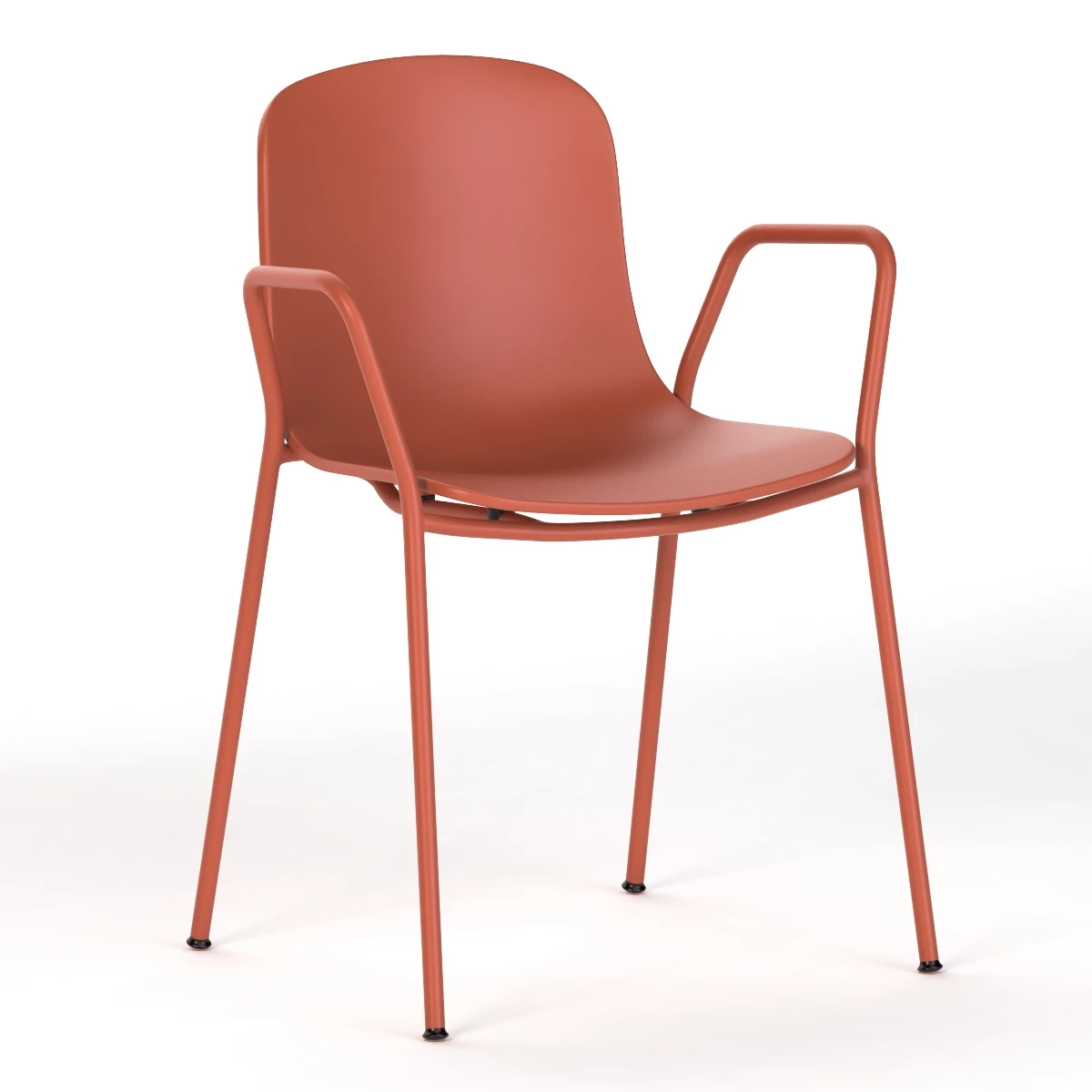 Kubikoff Holi Stackable Chair by Simone Viola 3D Model_01