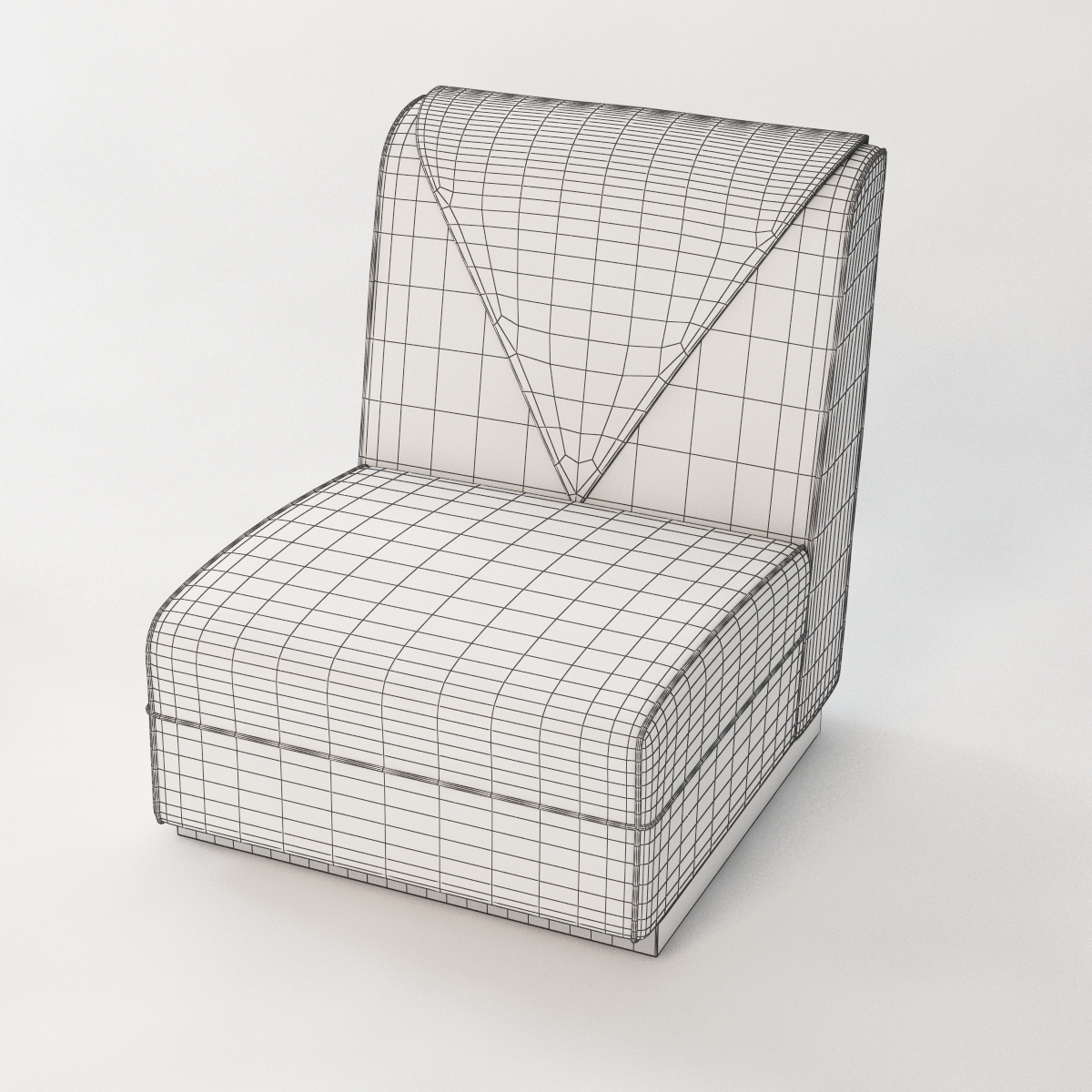 Modular Kemp Bars and Booths 3D Model_013