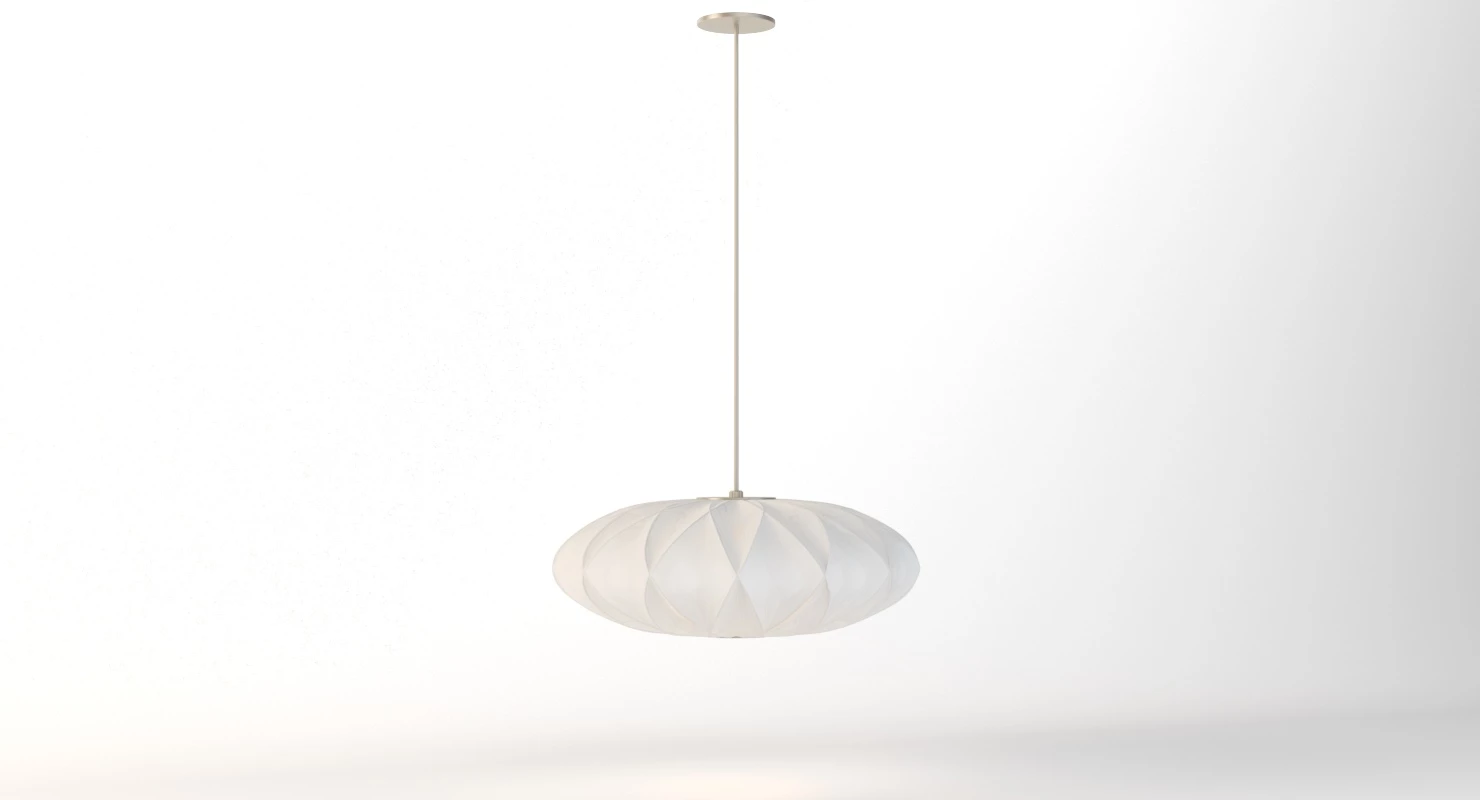 Nelson Saucer Crisscross Bubble Pendant Lamp 3D Model_06