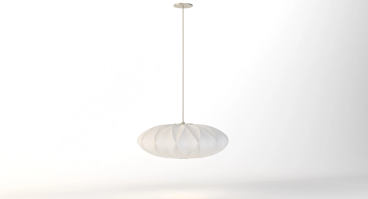 Nelson Saucer Crisscross Bubble Pendant Lamp 3D Model_08