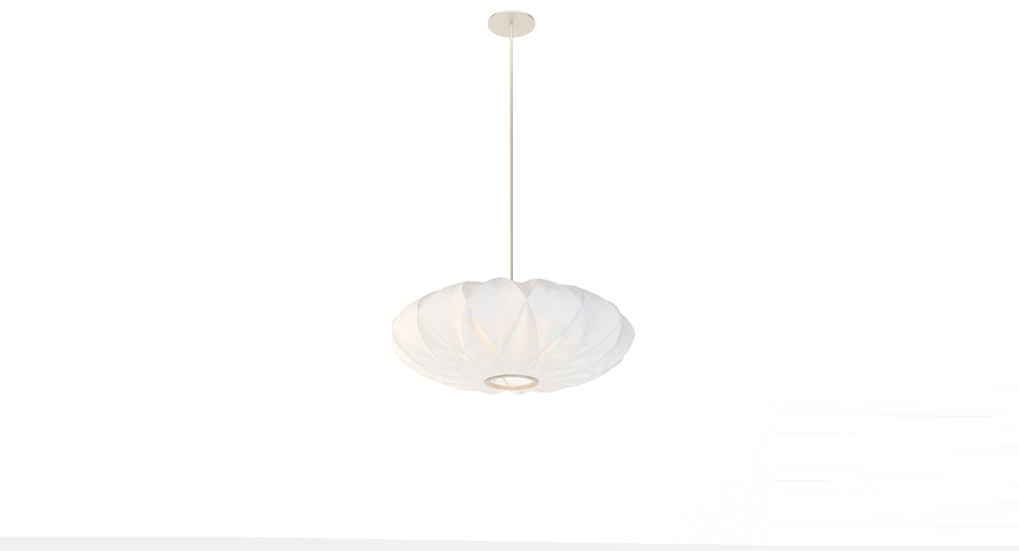 Nelson Saucer Crisscross Bubble Pendant Lamp 3D Model_01