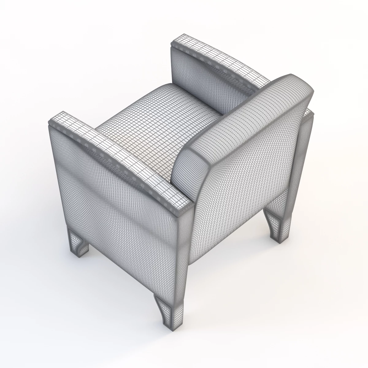 Nemschoff Cities Crosstown Small Lounge Seating Armchair 3D Model_015