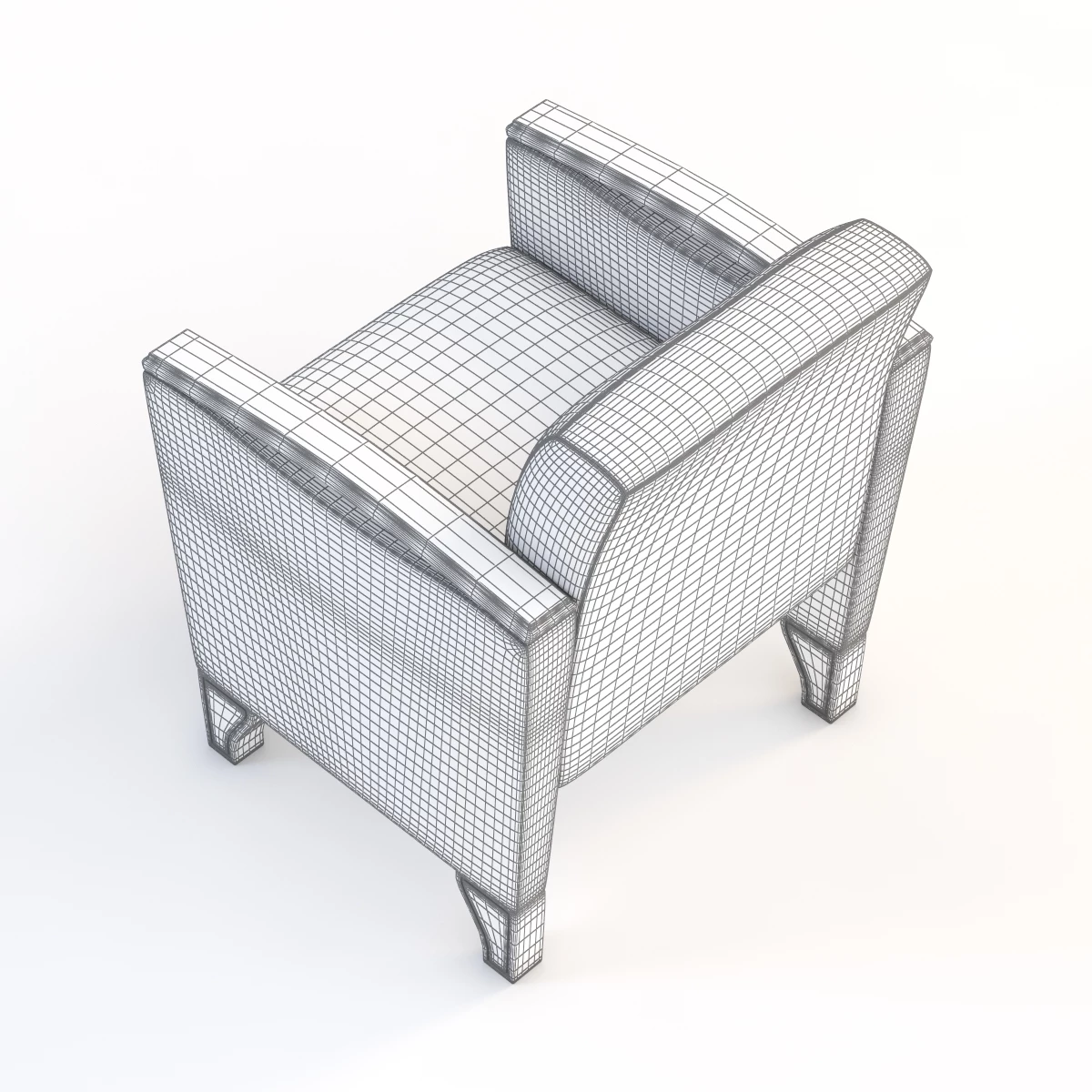 Nemschoff Cities Crosstown Small Lounge Seating Armchair 3D Model_014