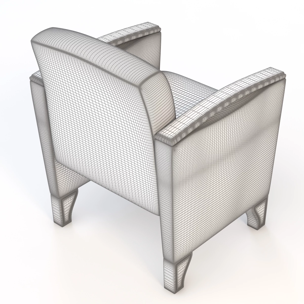 Nemschoff Cities Crosstown Small Lounge Seating Armchair 3D Model_017
