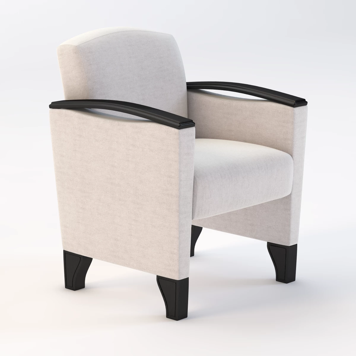 Nemschoff Cities Crosstown Small Lounge Seating Armchair 3D Model_01