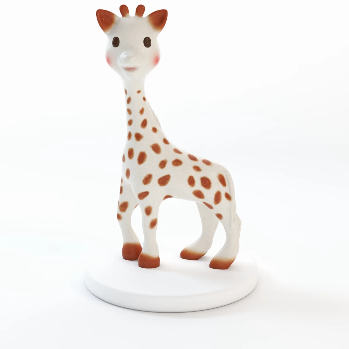 Sophie La Girafe 3D Model_01