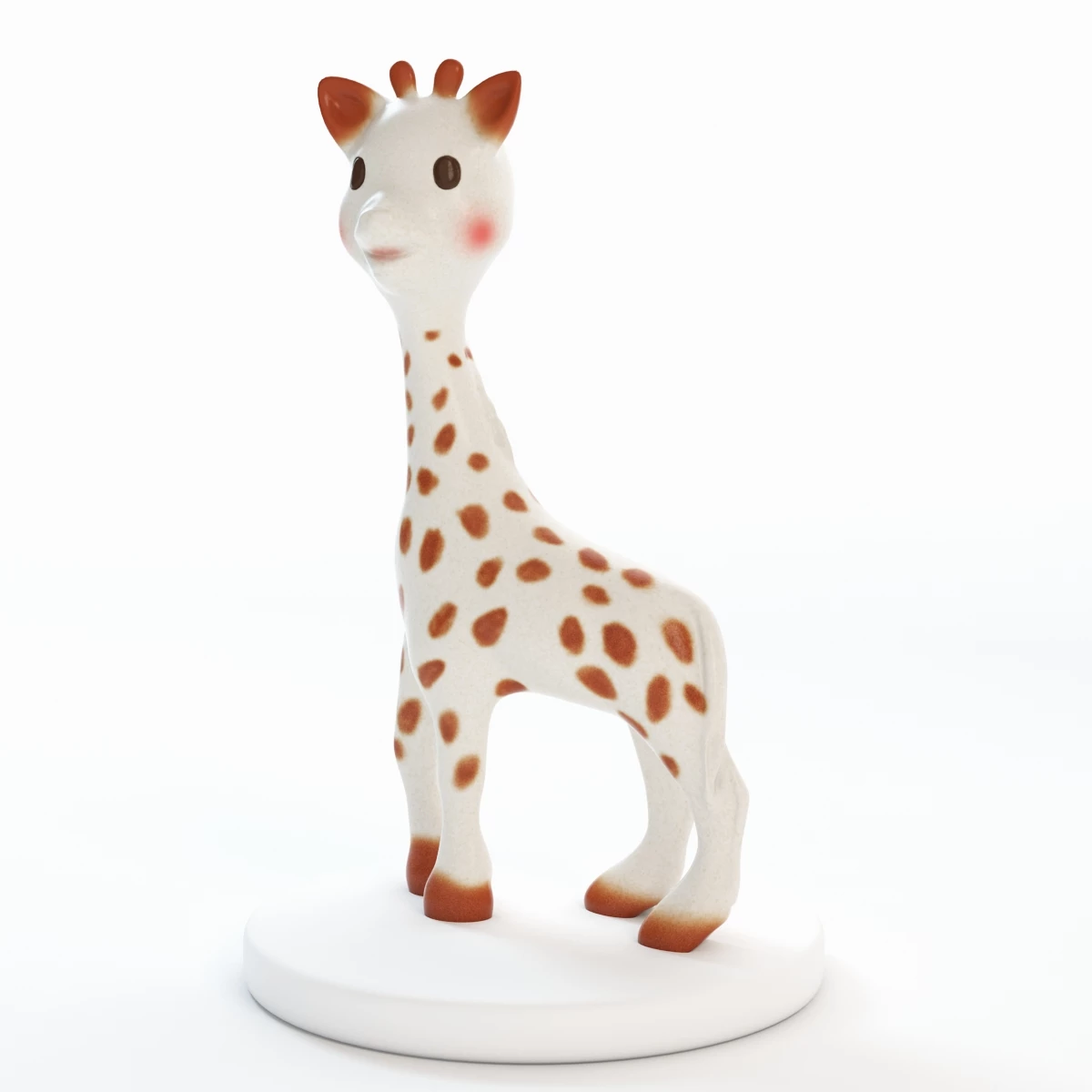 Sophie La Girafe 3D Model_04