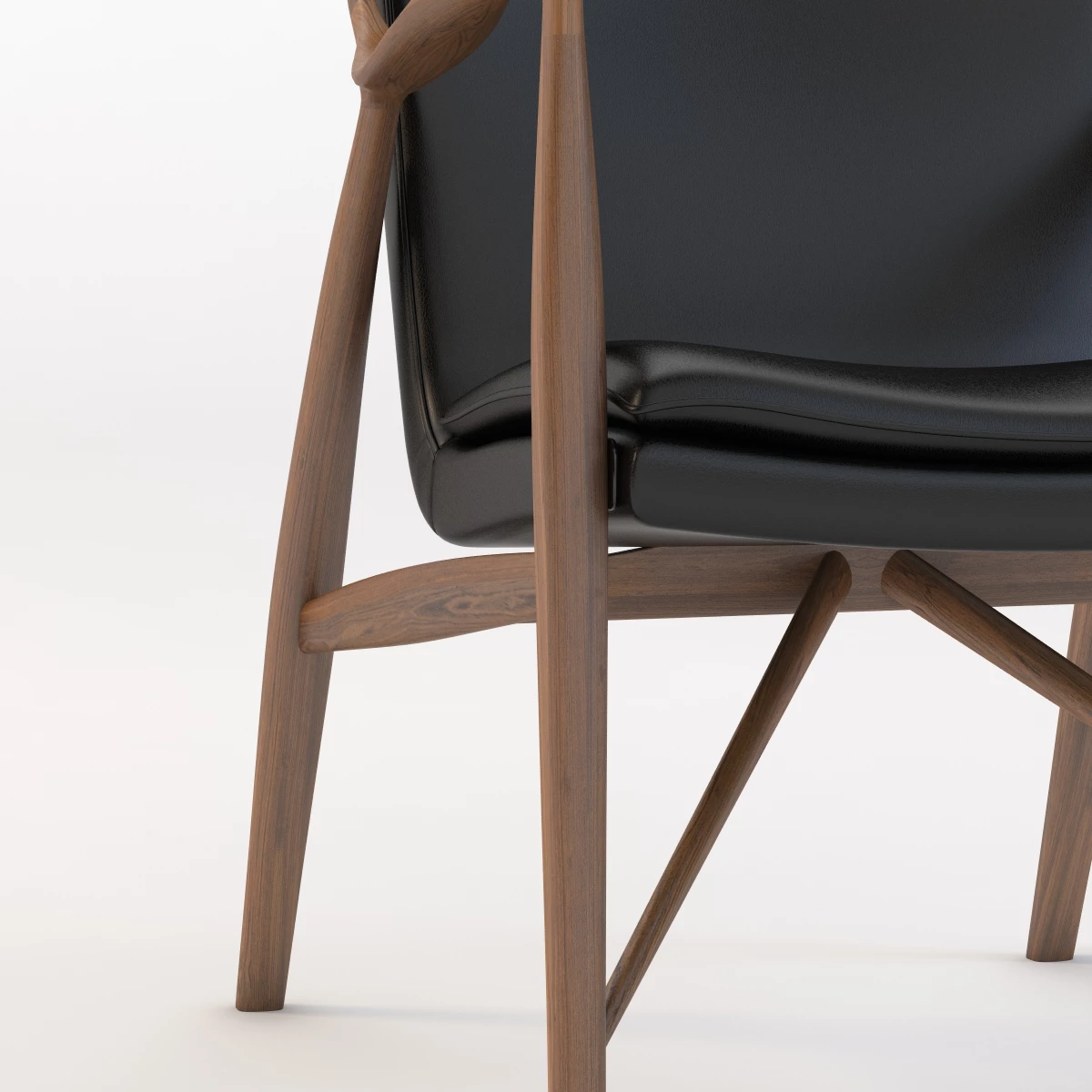 45 Chair by Finn Juhl 3D Model_08