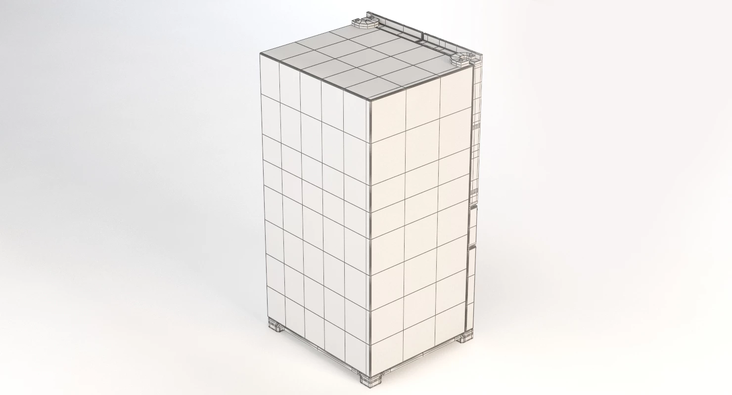 36 Inch 25 8 Cu Ft Platinum Interior Refrigerator 3D Model_011