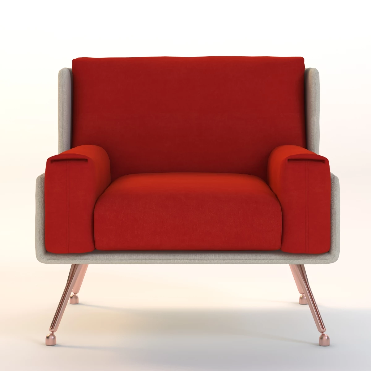 A and A Residential Lounge Chair 3D Model_014