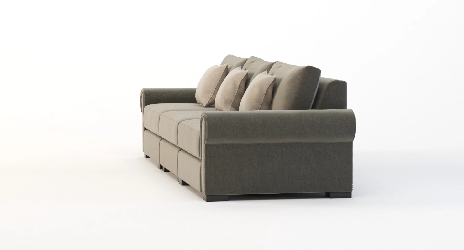 Darby Home Co Lebanon Modular Sectional Sofa Three Seater 3D Model_04