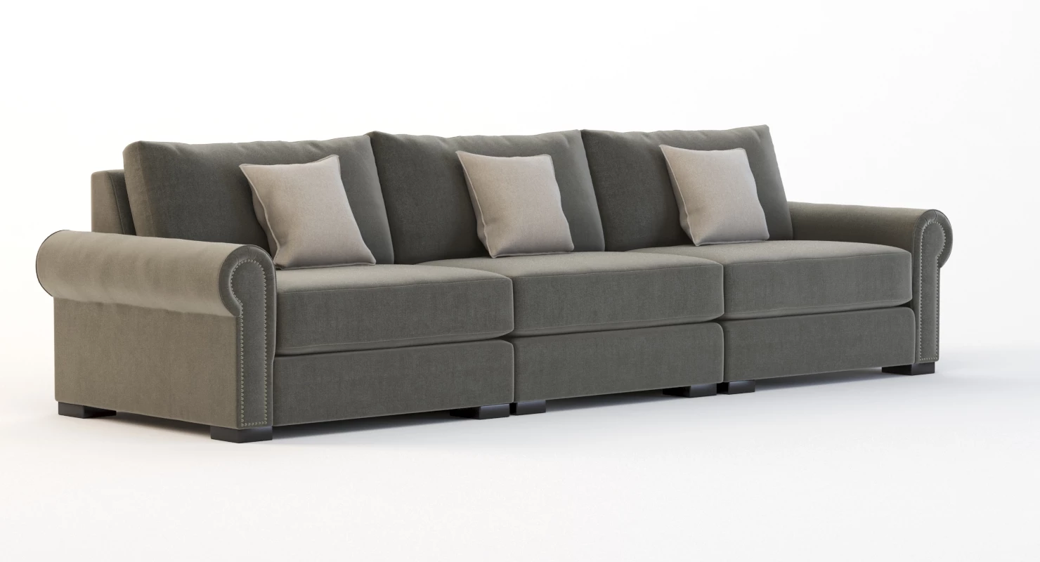 Darby Home Co Lebanon Modular Sectional Sofa Three Seater 3D Model_010
