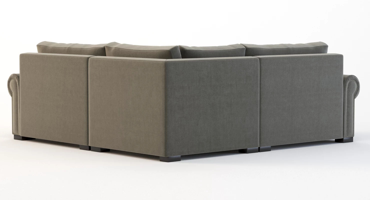 Lebanon Modular Sectional Corner Sofa Darby Home Co 3D Model_05