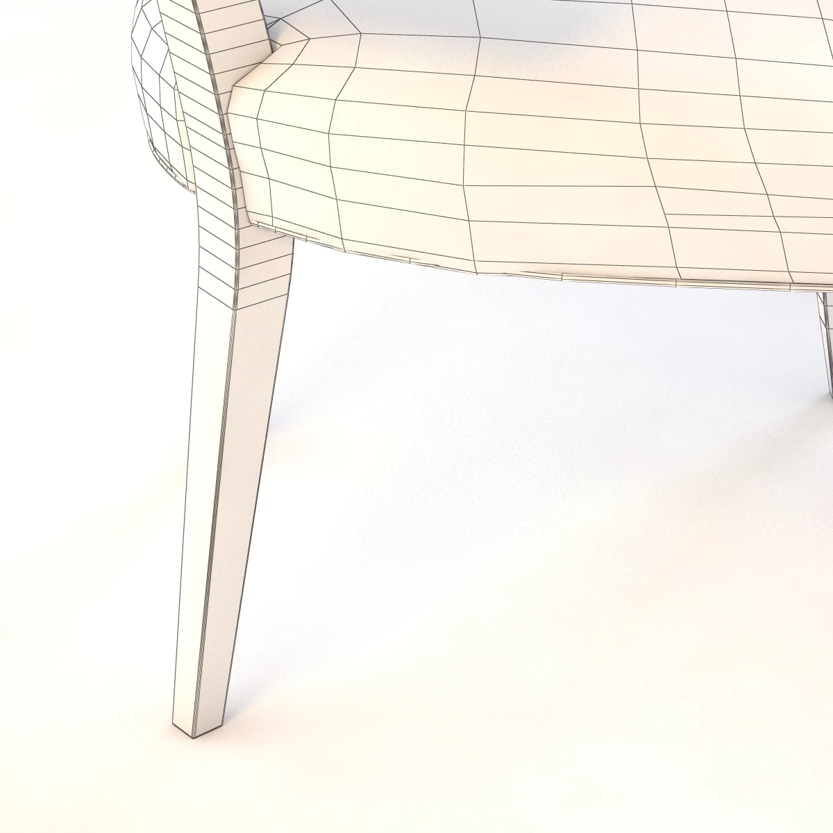 1984 Maxine Dining Chair 3D Model_07