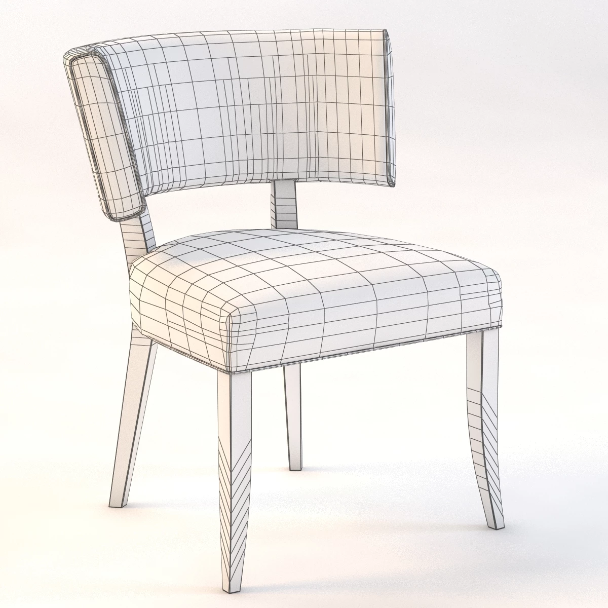 1984 Maxine Dining Chair 3D Model_04