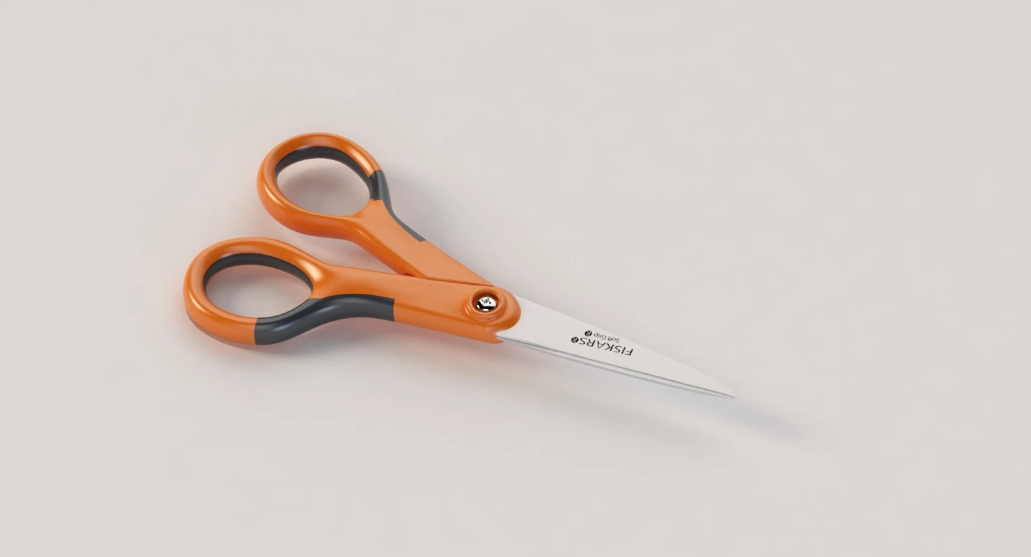 Fiskars Softgrip Scissors 3D Model_010