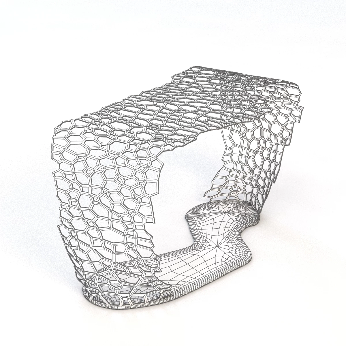 Lattice Table David Wiseman 3D Model_07