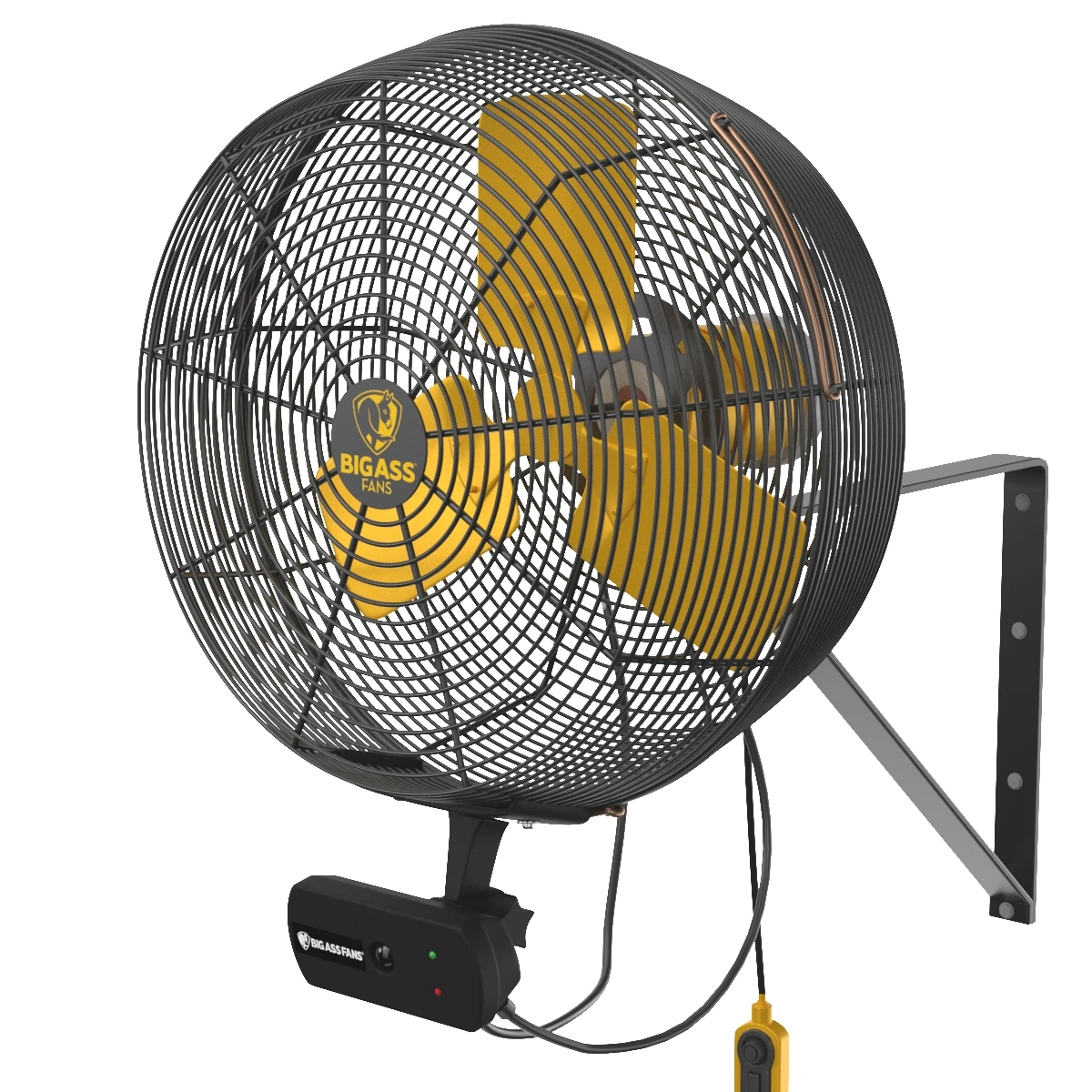 AirEye Wall Mount fan By Big Ass Fans 3D Model_05