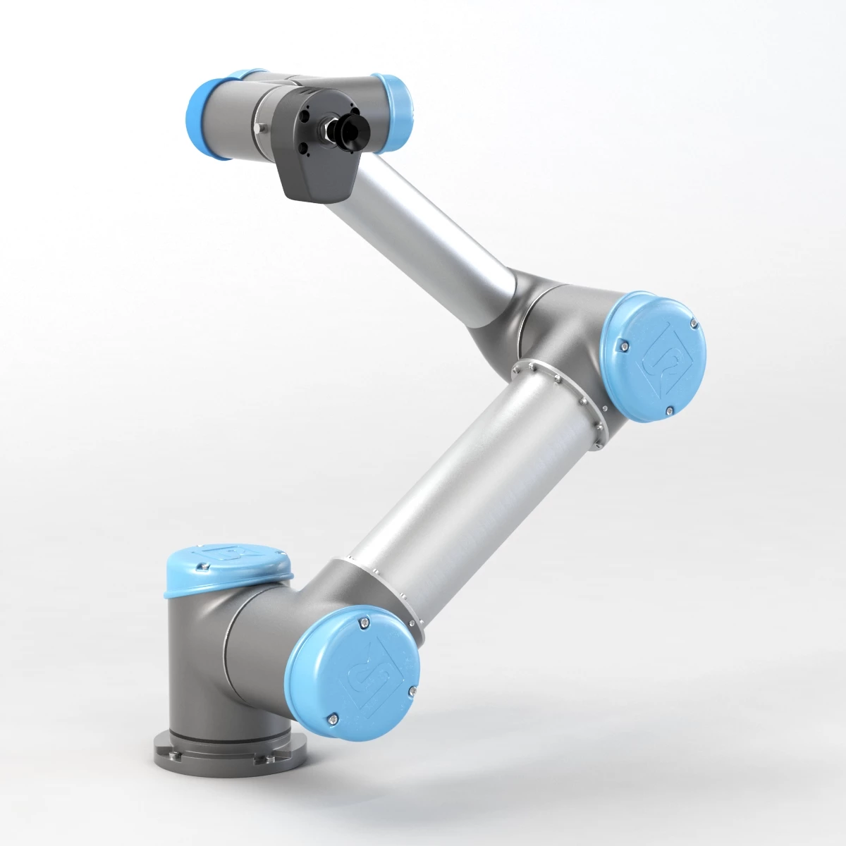 UR5 with Airpick Robotiq Vacuum Grippers 3D Model_01