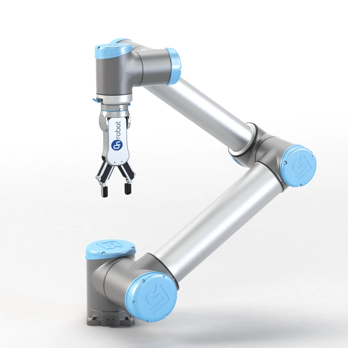 UR10 with OnRobot RG2 Flexible Collaborative Gripper 3D Model_04