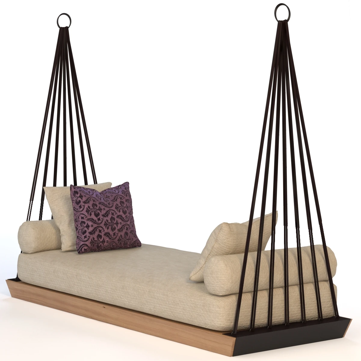Patio Swing Sofa 3D Model_05