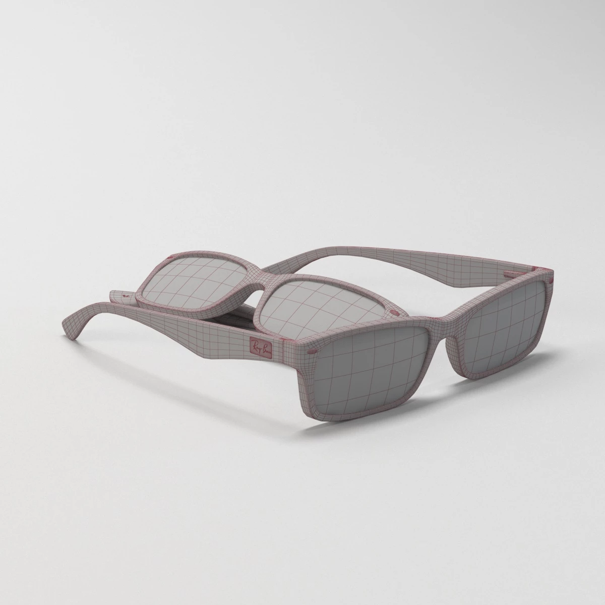 Ray-Ban 5206 3D Model_07