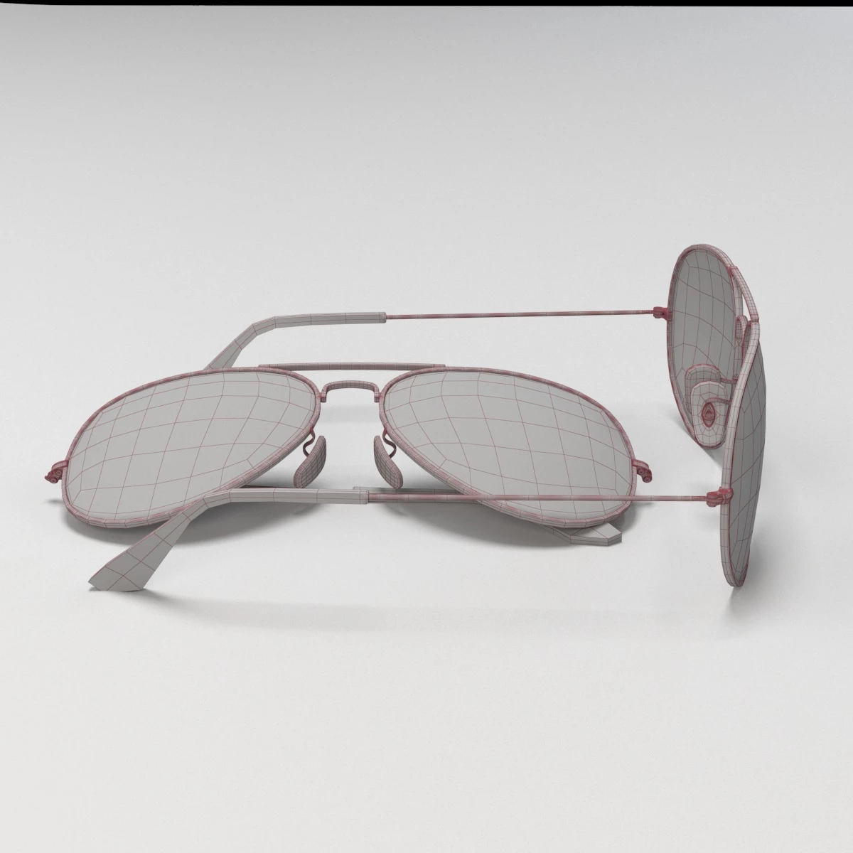 Ray-Ban RB3025 3D Model_08