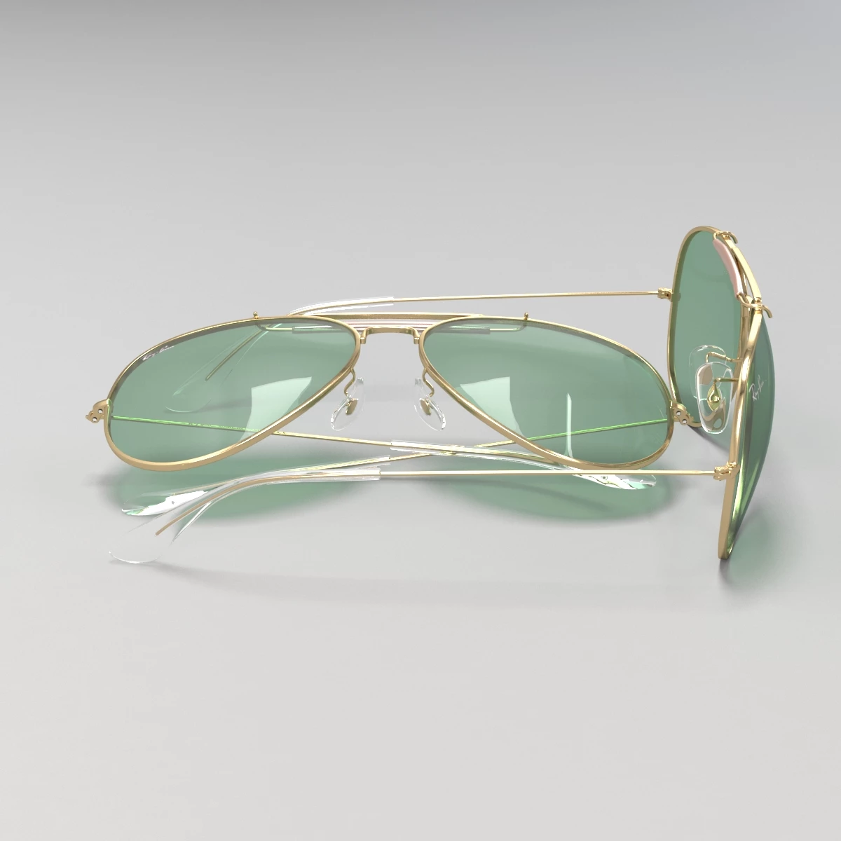 Ray-Ban RB3029 3D Model_03