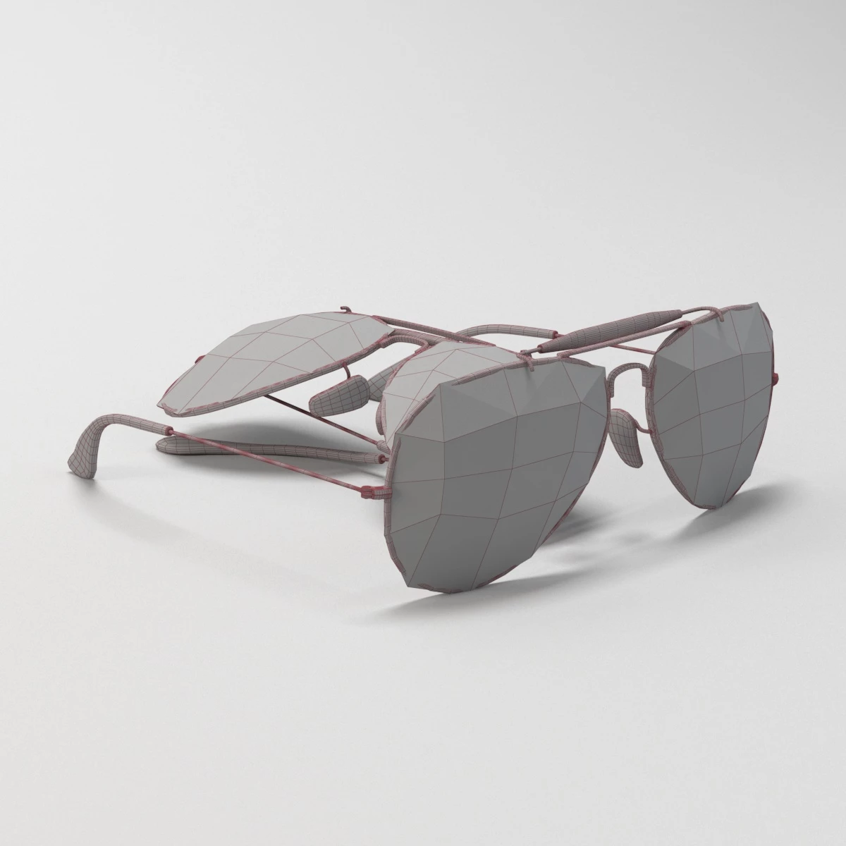 Ray-Ban RB3029 3D Model_07