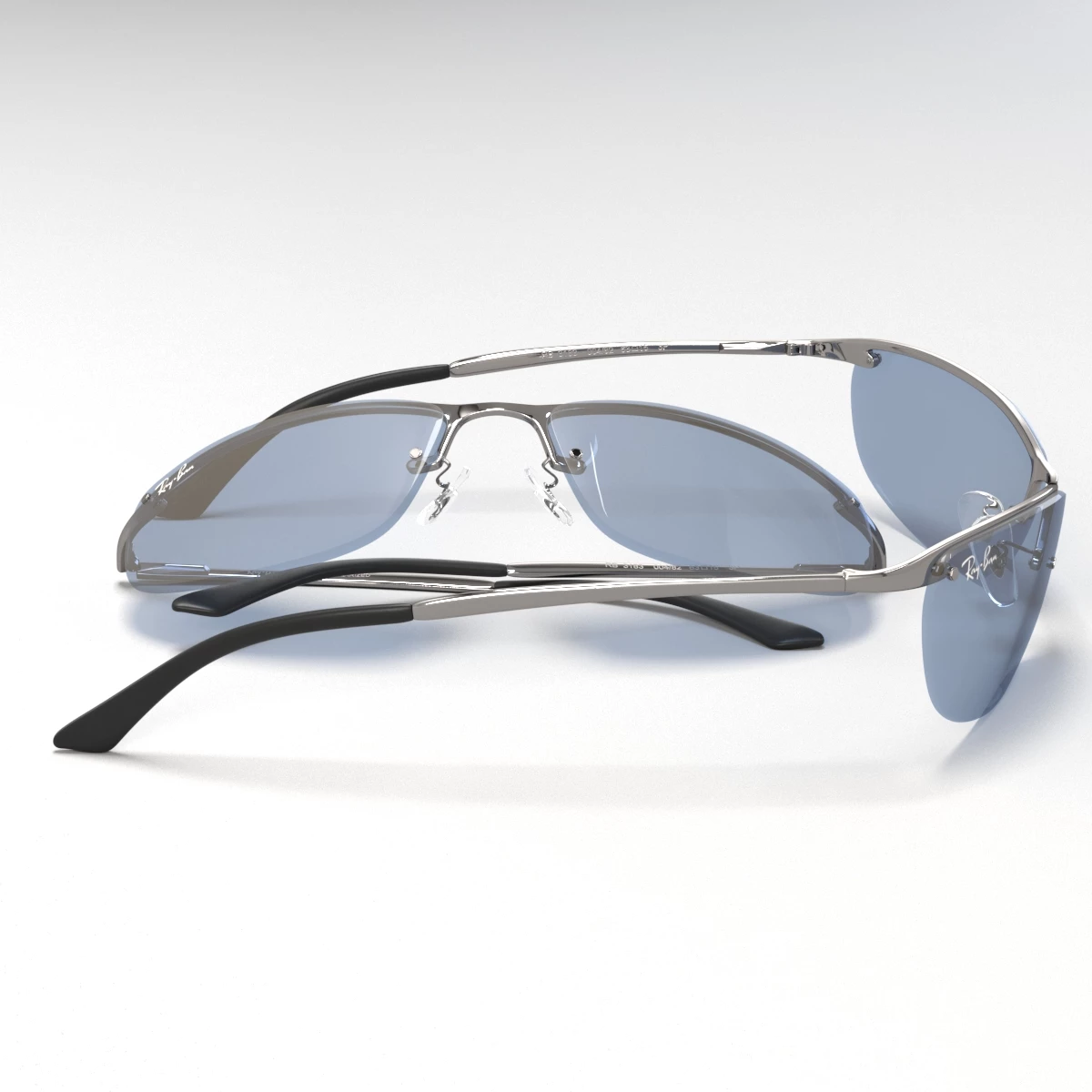 Ray-Ban RB3183 3D Model_03