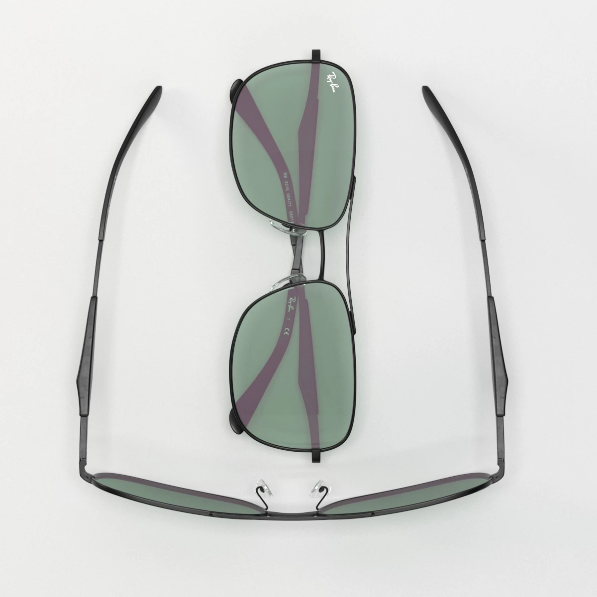 Ray-Ban RB3515 3D Model_04